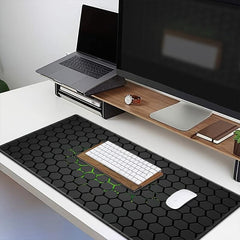 Large Game Mouse Honeycomb Pad with Anti-slip Base