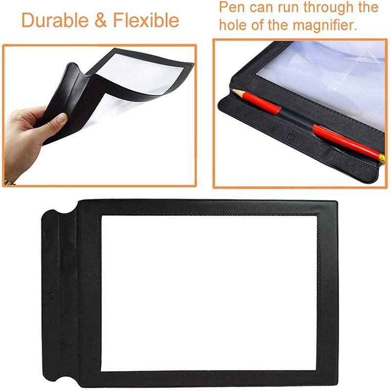 Handheld Full Page Reading Magnifier Glass