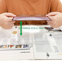3X Ultra Thin Card Reading PVC Magnifying Glass