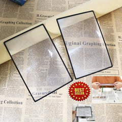 3X Ultra Thin Card Reading PVC Magnifying Glass
