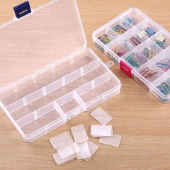 Detachable 15 Grid Stationery Storage