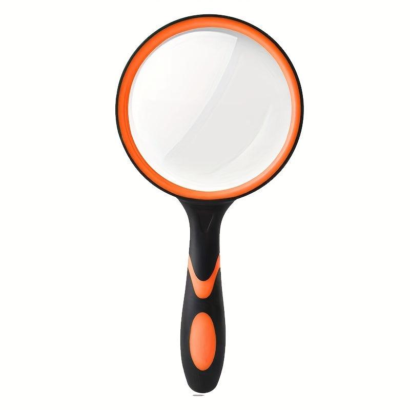 10x Magnifying Glass Handheld Reading Magnifier with Anti Slip Handle