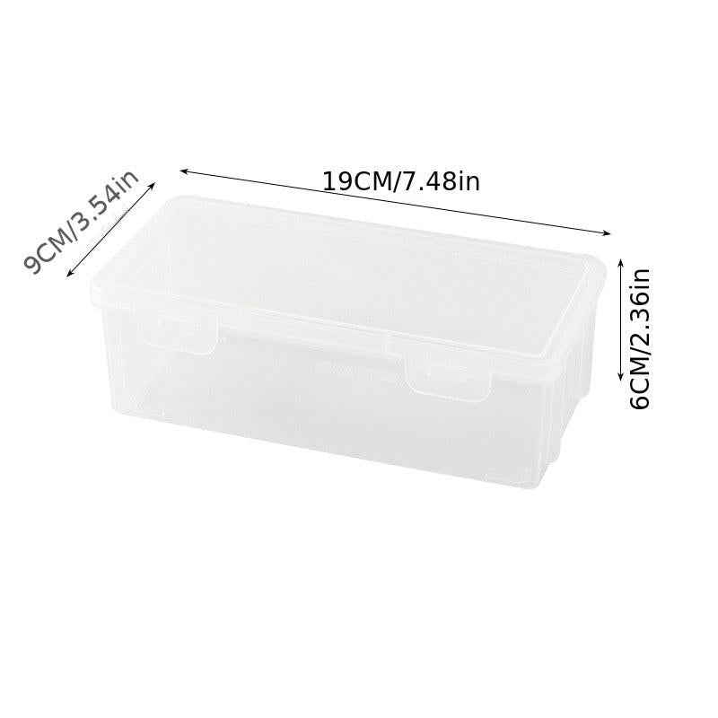 Large Capacity Transparent Pencil Storage Box