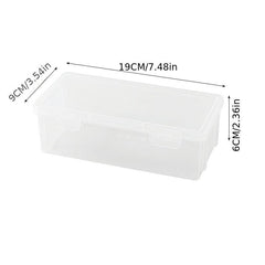 Large Capacity Transparent Pencil Storage Box