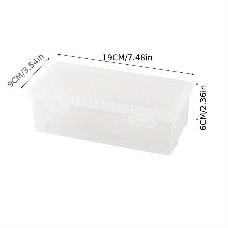 Large Capacity Transparent Pencil Storage Box