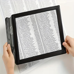 Ultrathin A4 Full Page Magnifying Glass for Reading Aid