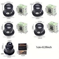 94PD Jewelers Eye Loupe Loop Magnifier Monocular Magnifying Glass