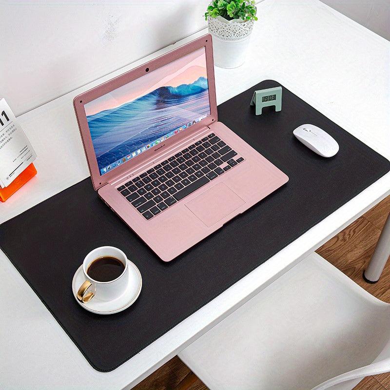 Medium Pink Leather Mouse Pad with Car Line