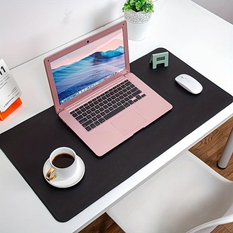 Medium Pink Leather Mouse Pad with Car Line