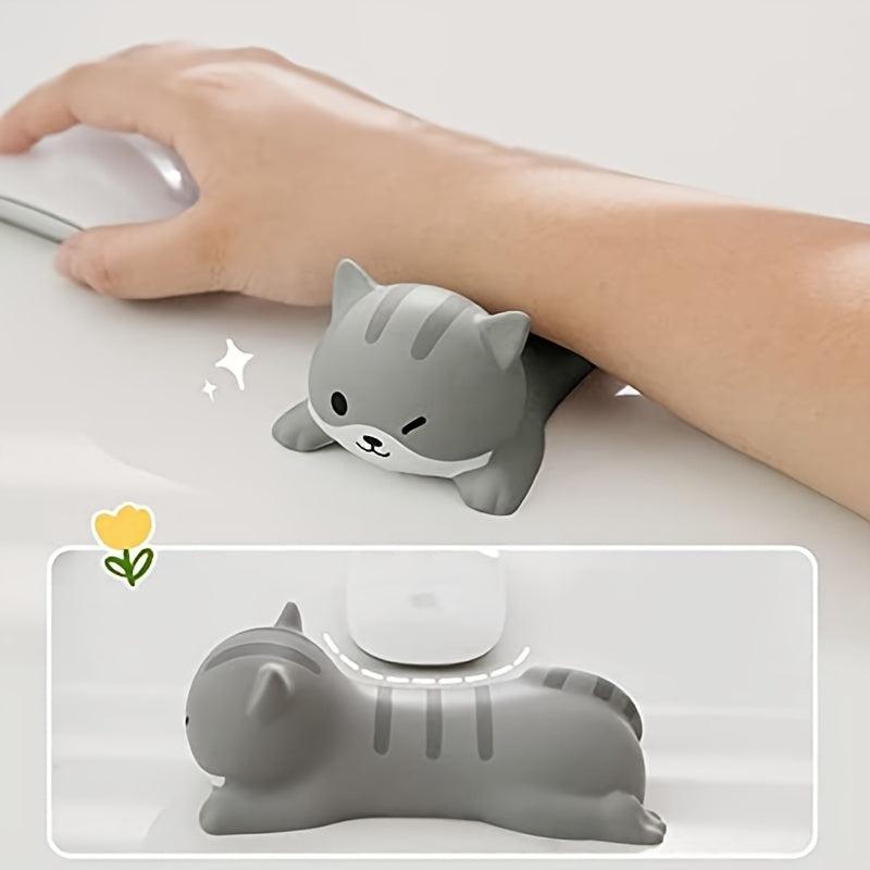 Ergonomic Wrist Rest Support Mouse Pad PU Slow Rising Comfort for Computer Desks