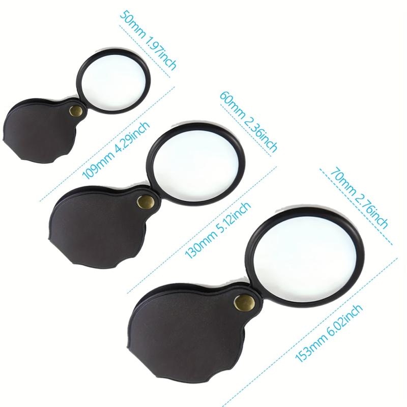Pocket Magnifier Small Illuminated for Reading Coins Hobby Trav