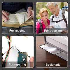 Large Area Ultra thin Magnifying Glass for Elderly & Students