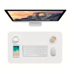 Non Slip Leather Desk Pad Protector Mouse Pad for Office and Home
