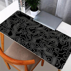 Seamless Terrain Map Mouse Pad Non Slip Soft Rubber Gamer Keyboard Mat