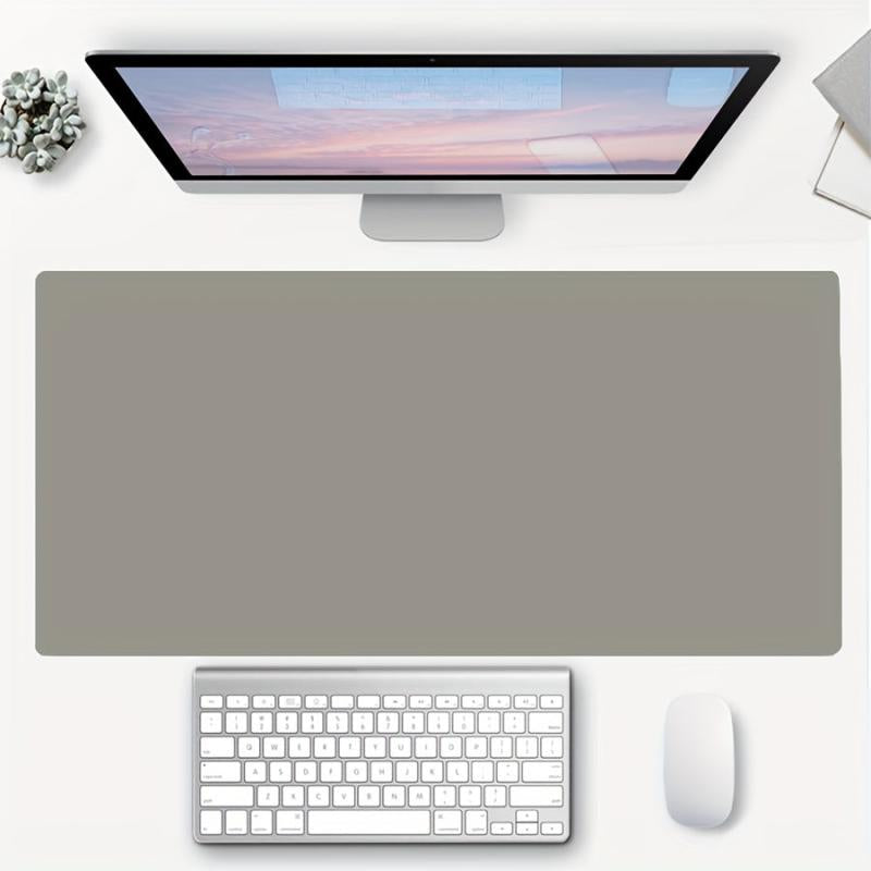 Large Eye Protection Desk Mat PU Waterproof Mouse Pad Desktop Keyboard Table Mat