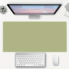 Large Eye Protection Desk Mat PU Waterproof Mouse Pad Desktop Keyboard Table Mat
