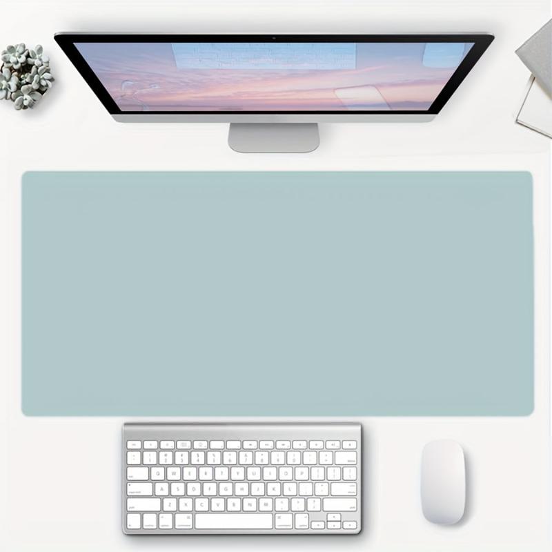 Large Eye Protection Desk Mat PU Waterproof Mouse Pad Desktop Keyboard Table Mat