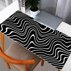 Topographic Map Mouse Pad Non Slip Gamer Keyboard Mat