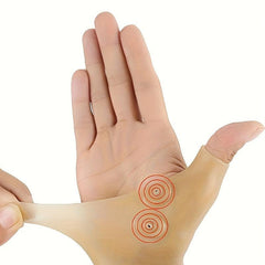 2pcs Mom Hand Magnet Gloves Keyboard Hand Care Cover Silicone Thumb Wrist Guard