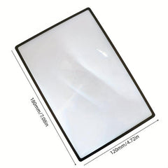 Large Sheet Magnifier 3X 300 Page Magnifying Lens