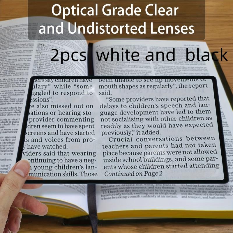 Large Sheet Magnifier 3X 300 Page Magnifying Lens
