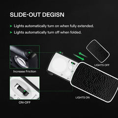 30X 60X 90X Jewelry Loupe Magnifier LED Lighted Eye Loupe Portable Magnifier