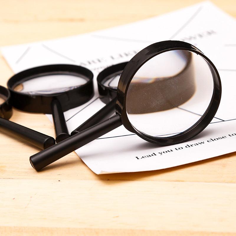 Large Handheld Magnifying Glass 5X True Glass Magnifier 12 45 Cm