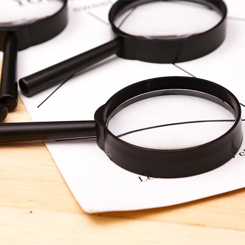 Large Handheld Magnifying Glass 5X True Glass Magnifier 12 45 Cm