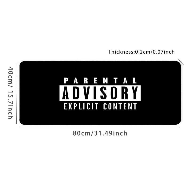 Letter Mouse Pad Mouse Pad Long Non slip Mouse Pad Office Game Table Mat