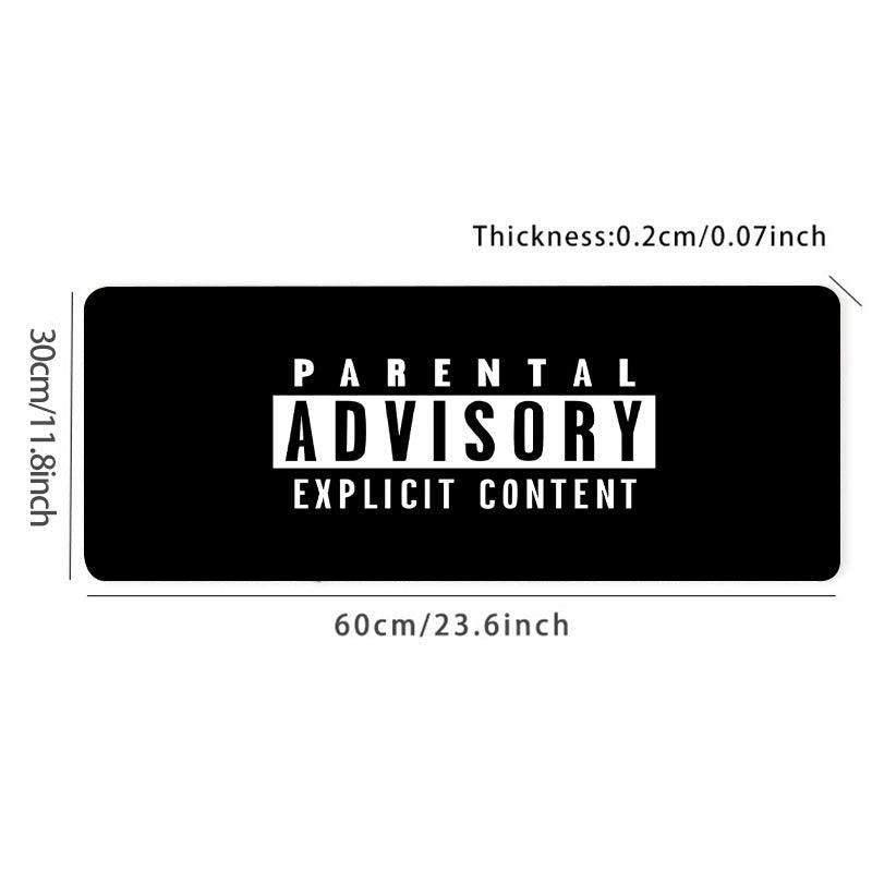 Letter Mouse Pad Mouse Pad Long Non slip Mouse Pad Office Game Table Mat