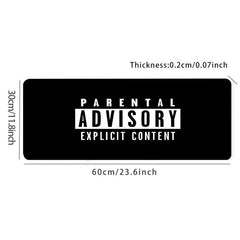 Letter Mouse Pad Mouse Pad Long Non slip Mouse Pad Office Game Table Mat