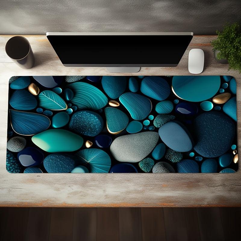 Rock Mouse Pad Non-slip Waterproof Office Game Table Mat