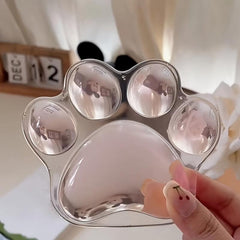 Cat Paw Mouse Pad Portable & Soft for Computer Game Office