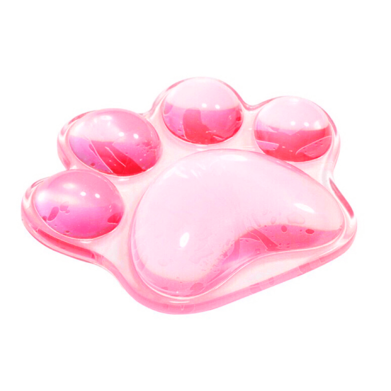 Cat Paw Mouse Pad Portable & Soft for Computer Game Office