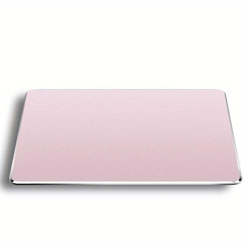 180mm Aluminum Metal Mouse Pad - Smooth Matte Non Slip Waterproof