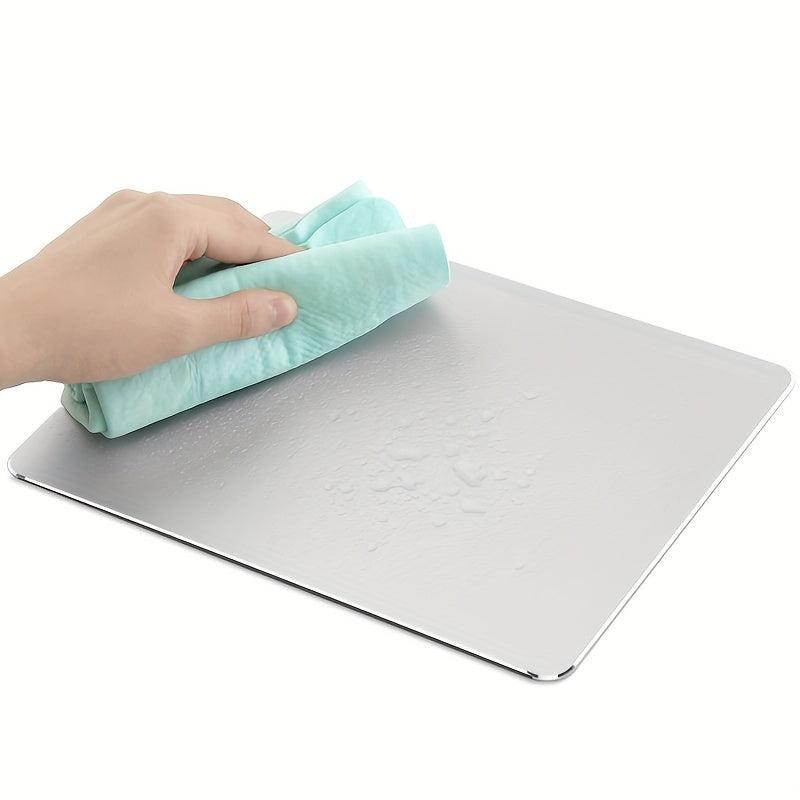 180mm Aluminum Metal Mouse Pad - Smooth Matte Non Slip Waterproof