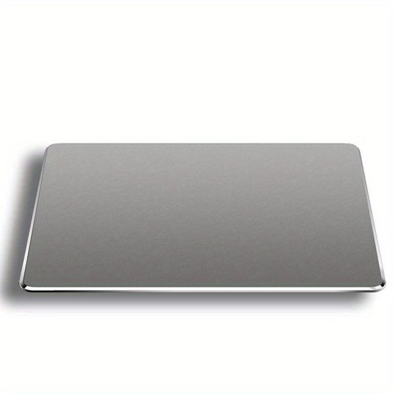180mm Aluminum Metal Mouse Pad - Smooth Matte Non Slip Waterproof