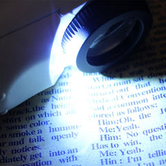 Handheld 40X Magnifying Glass for Identification