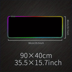 RGB Illuminated Large Mouse Pad for Office & Esports