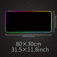 RGB Illuminated Large Mouse Pad for Office & Esports
