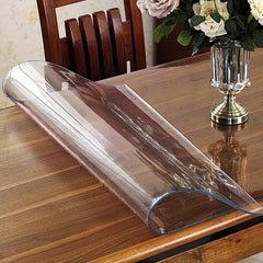 Crystal Board Polyster Tablecloth PVC Table Cover