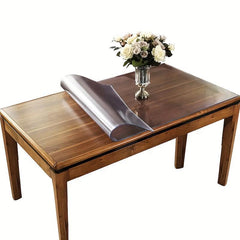 Crystal Board Polyster Tablecloth PVC Table Cover
