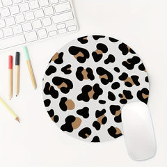 Animal Textures Round Mousepad for Women Girls