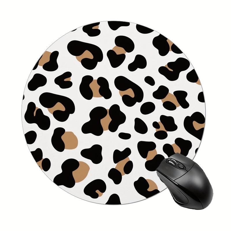Animal Textures Round Mousepad for Women Girls