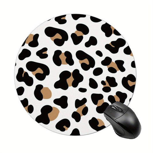 Animal Textures Round Mousepad for Women Girls