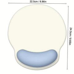 Ergonomic Mouse Pad With Wrist Rest Gel Support for PC & Laptop