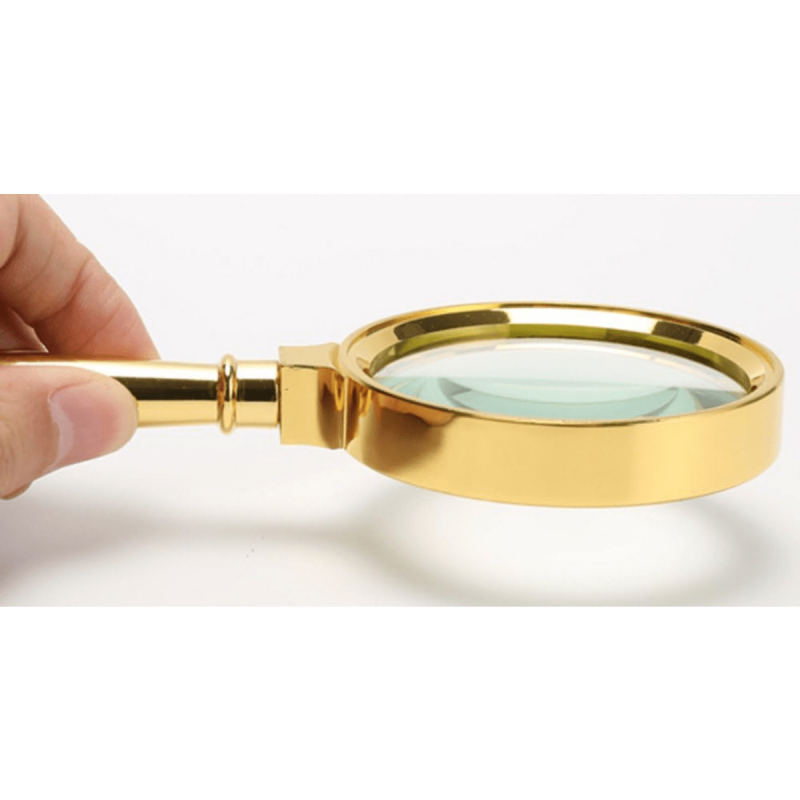 Full Metal 10X Magnifier Reading Magnifying Glass
