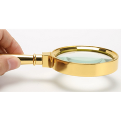 Full Metal 10X Magnifier Reading Magnifying Glass