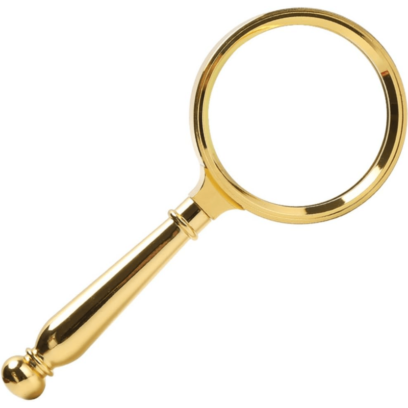 Full Metal 10X Magnifier Reading Magnifying Glass