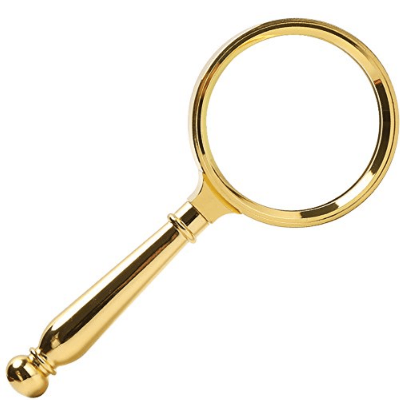Full Metal 10X Magnifier Reading Magnifying Glass